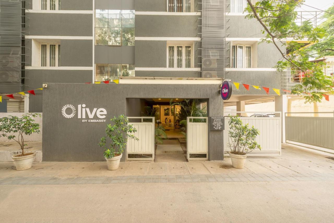 Olive Hotel Magrath By Embassy Group Bangalore Exterior foto